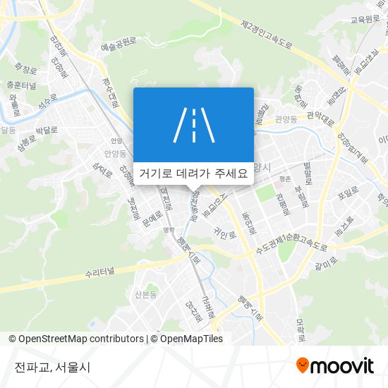 전파교 지도