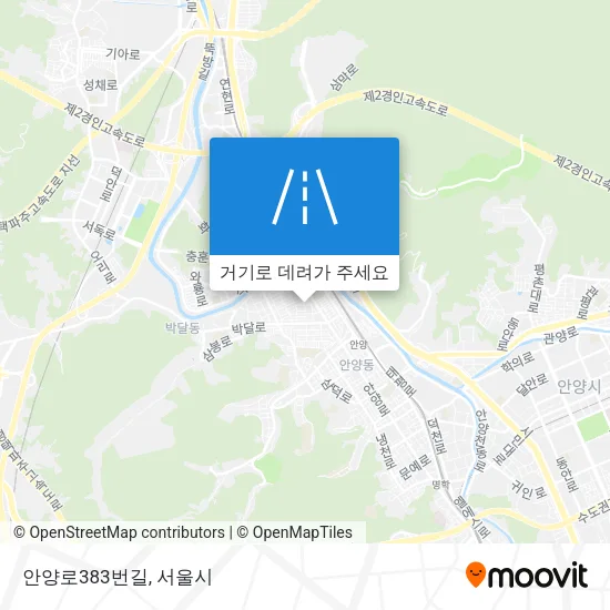 안양로383번길 지도