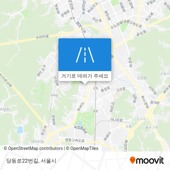당동로22번길 지도