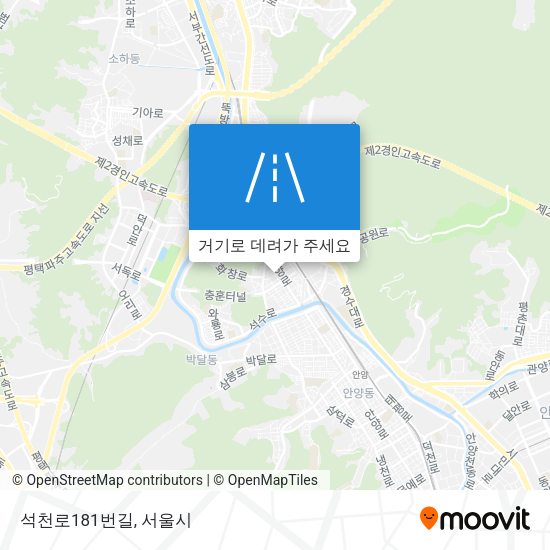 석천로181번길 지도