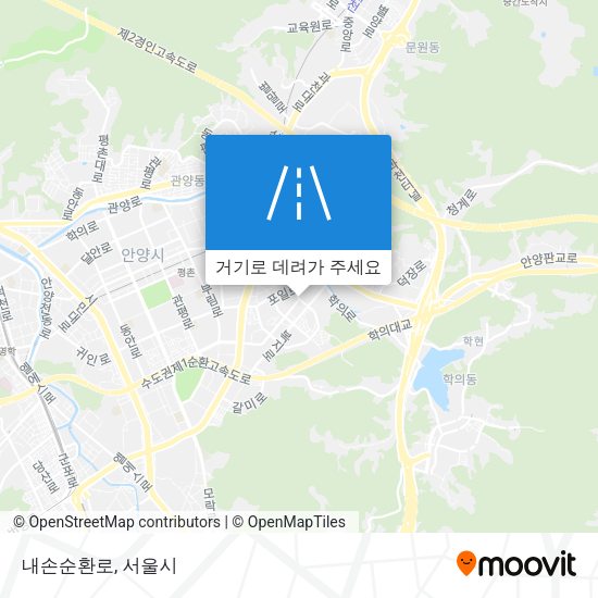 내손순환로 지도