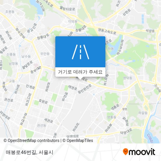 매봉로46번길 지도