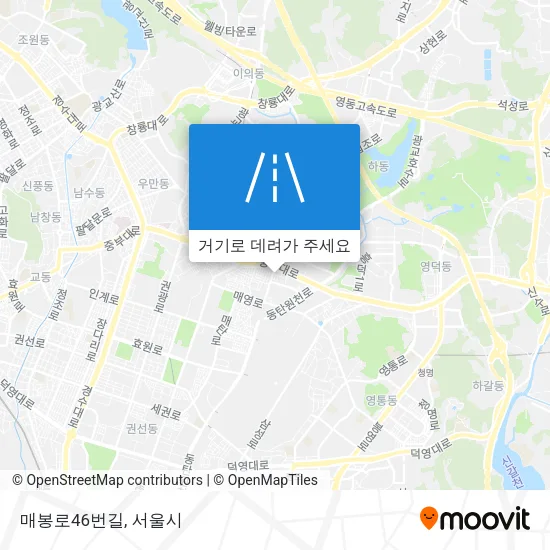 매봉로46번길 지도