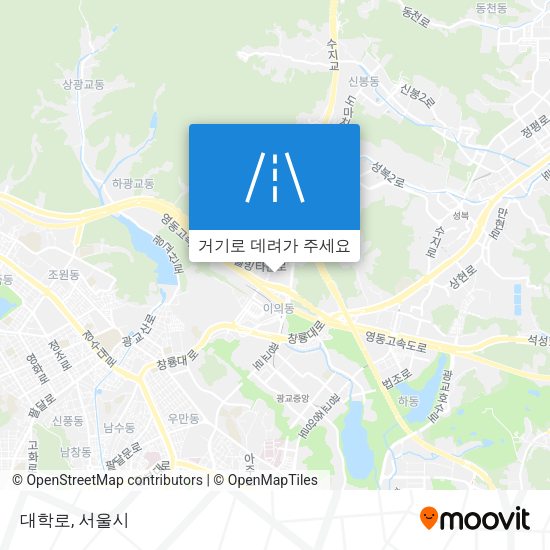 대학로 지도