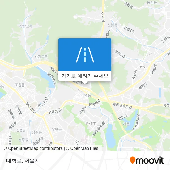 대학로 지도