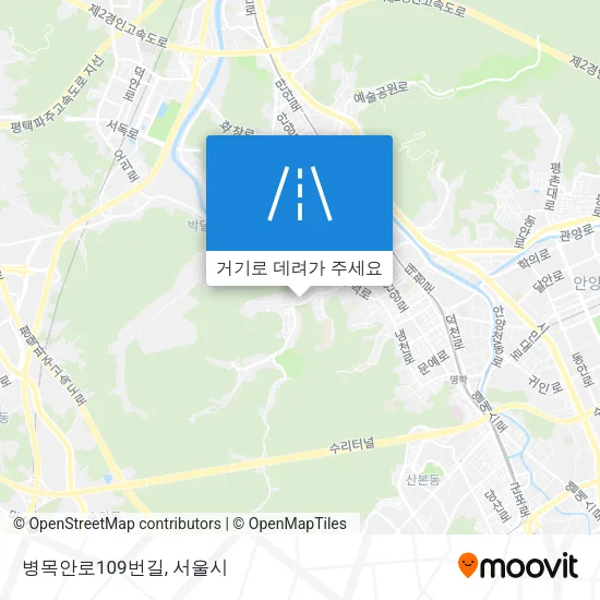병목안로109번길 지도