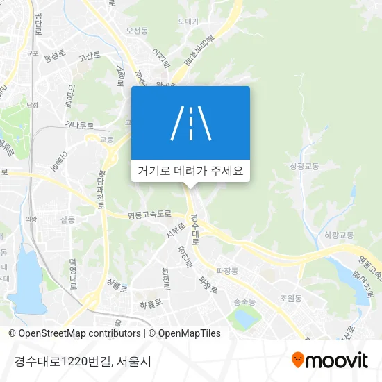 경수대로1220번길 지도