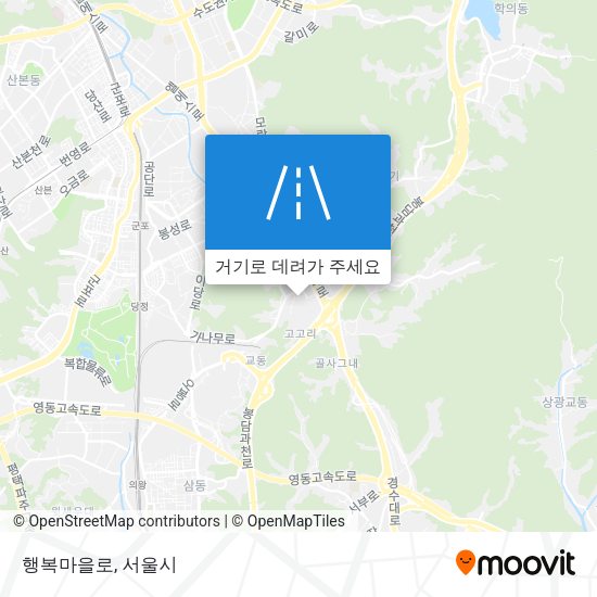 행복마을로 지도