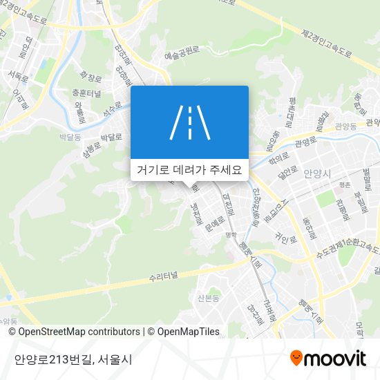 안양로213번길 지도
