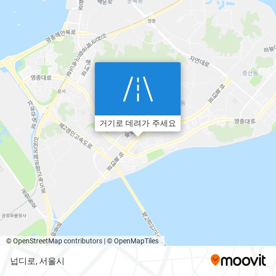 넙디로 지도