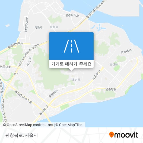 관창북로 지도