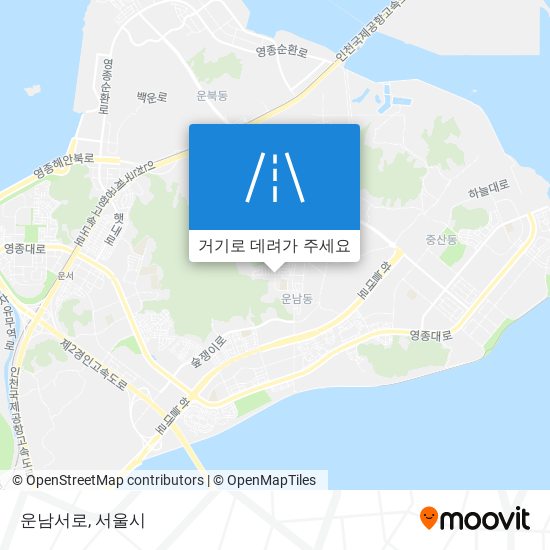 운남서로 지도