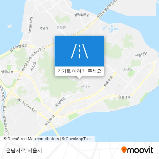 운남서로 지도