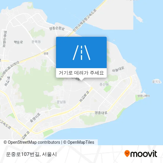 운중로107번길 지도