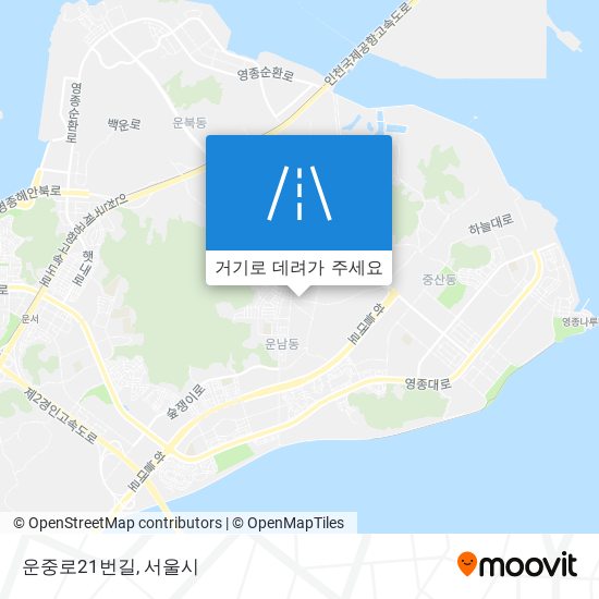 운중로21번길 지도