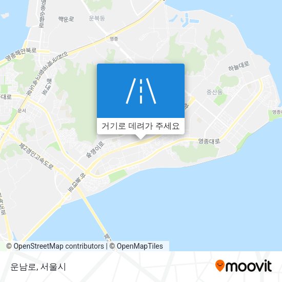 운남로 지도
