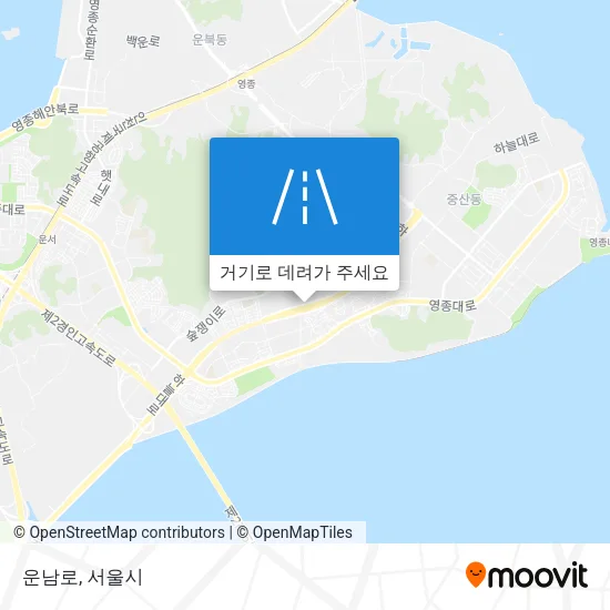 운남로 지도