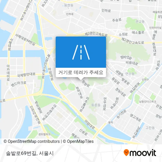 솔밭로69번길 지도
