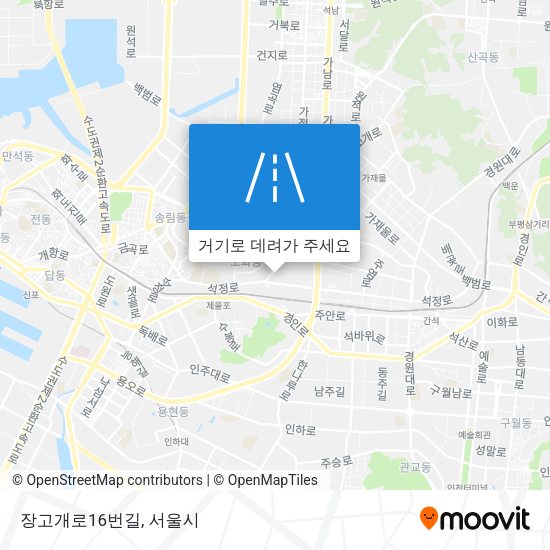 장고개로16번길 지도