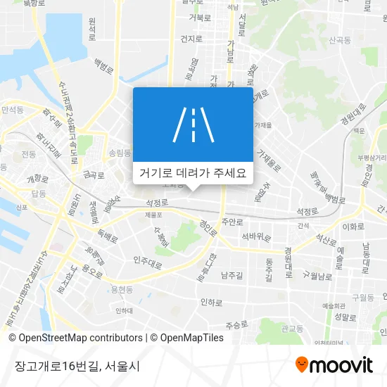 장고개로16번길 지도