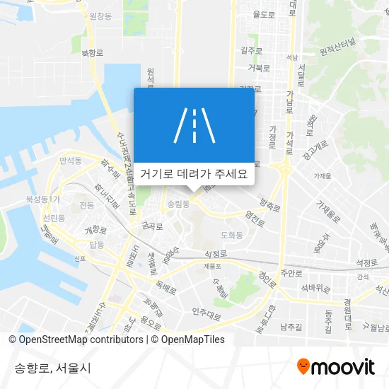 송향로 지도