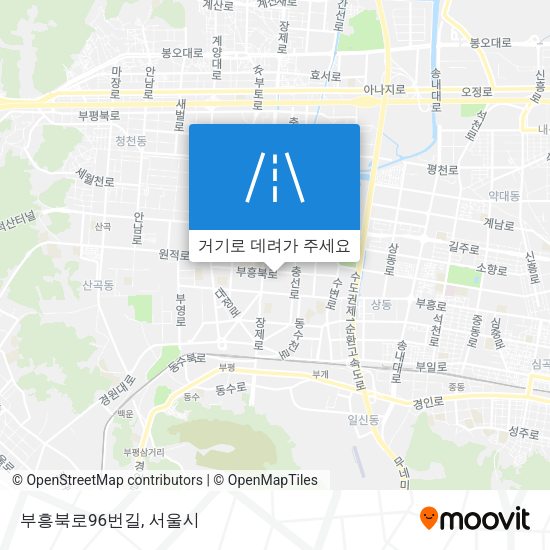 부흥북로96번길 지도