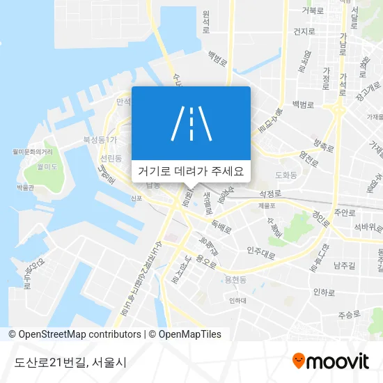 도산로21번길 지도
