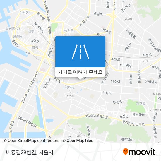 비룡길29번길 지도