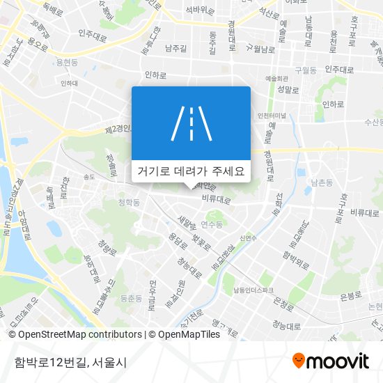 함박로12번길 지도