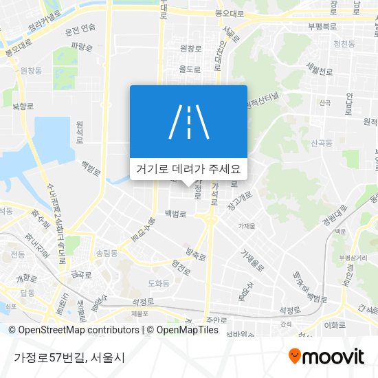 가정로57번길 지도