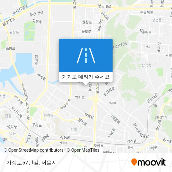 가정로57번길 지도