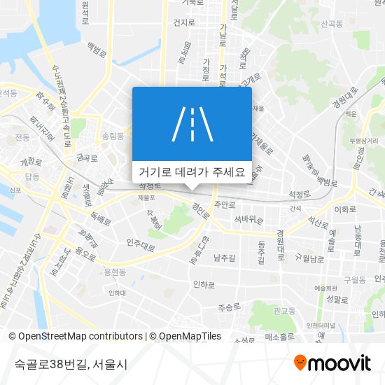 숙골로38번길 지도