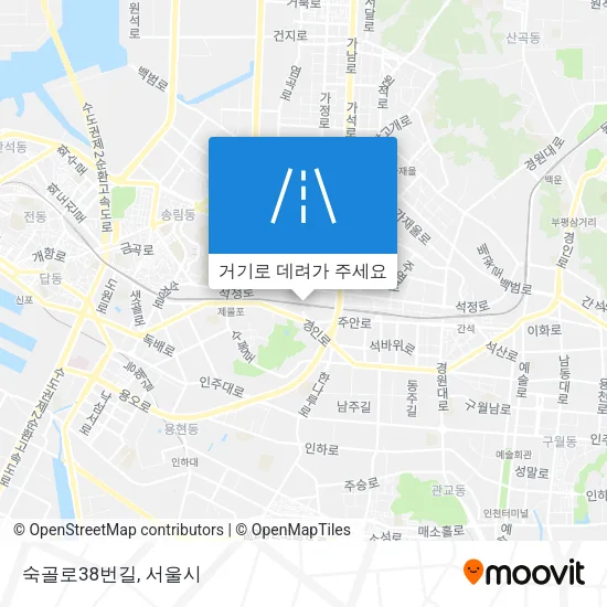 숙골로38번길 지도
