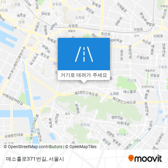 매소홀로371번길 지도