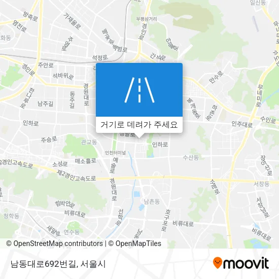 남동대로692번길 지도