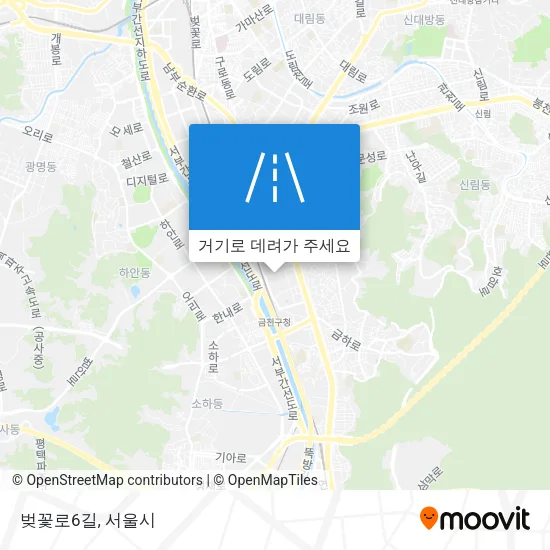 벚꽃로6길 지도