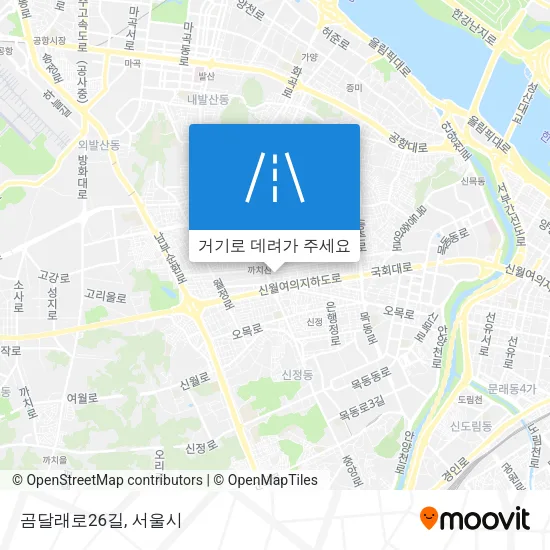 곰달래로26길 지도