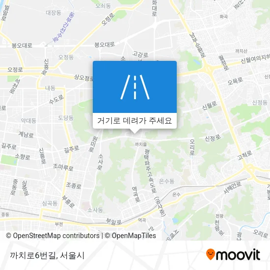 까치로6번길 지도