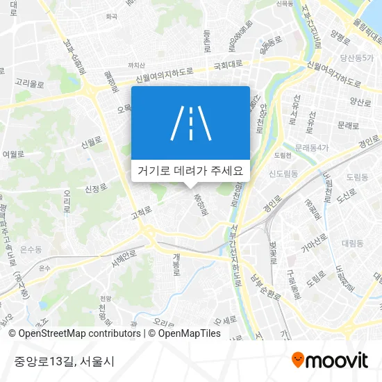 중앙로13길 지도