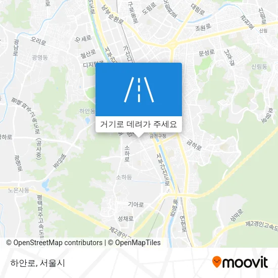 하안로 지도