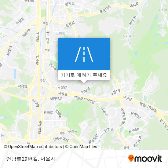 언남로29번길 지도
