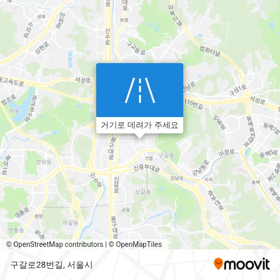 구갈로28번길 지도