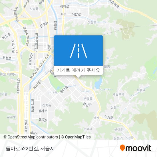 돌마로522번길 지도