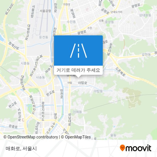 매화로 지도