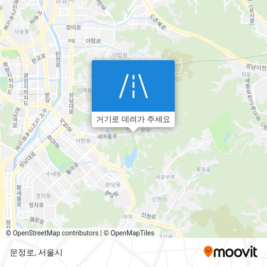 문정로 지도
