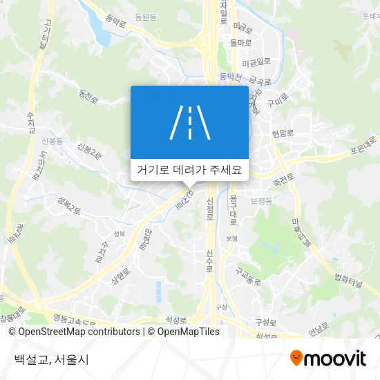 백설교 지도