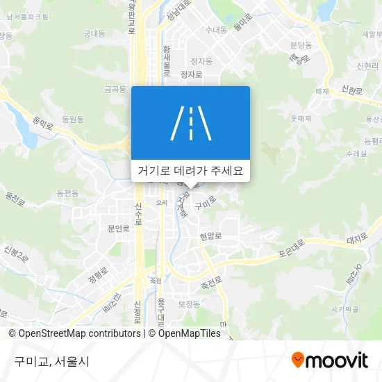 구미교 지도