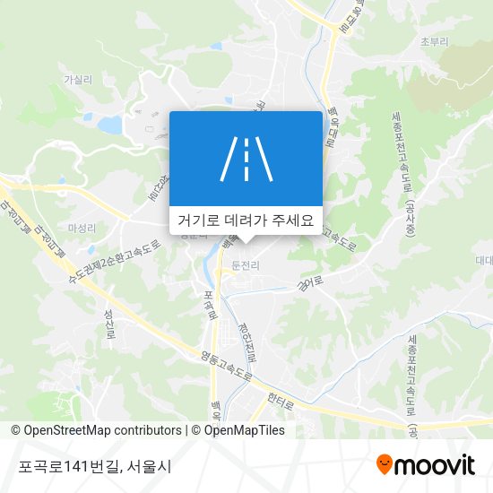 포곡로141번길 지도