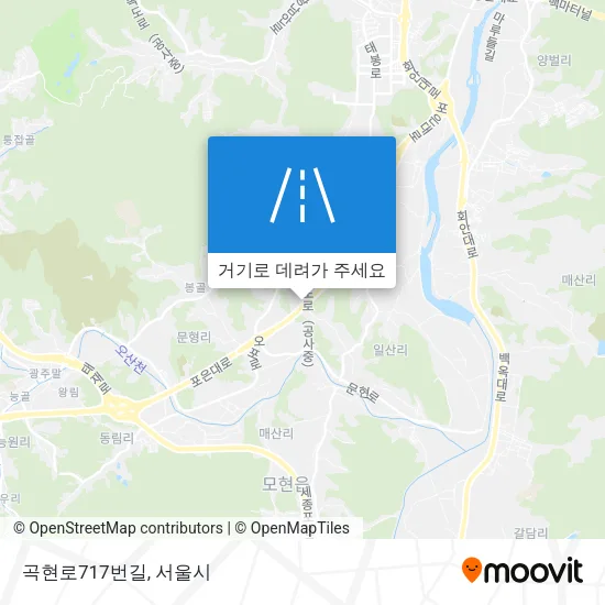 곡현로717번길 지도