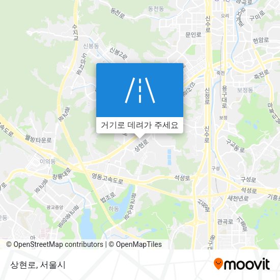 상현로 지도